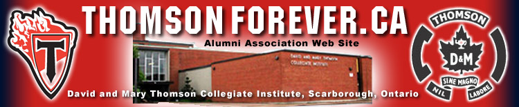 THOMSON FOREVER - David and Mary Thomson Collegiate 50th Anniversary Reunion.